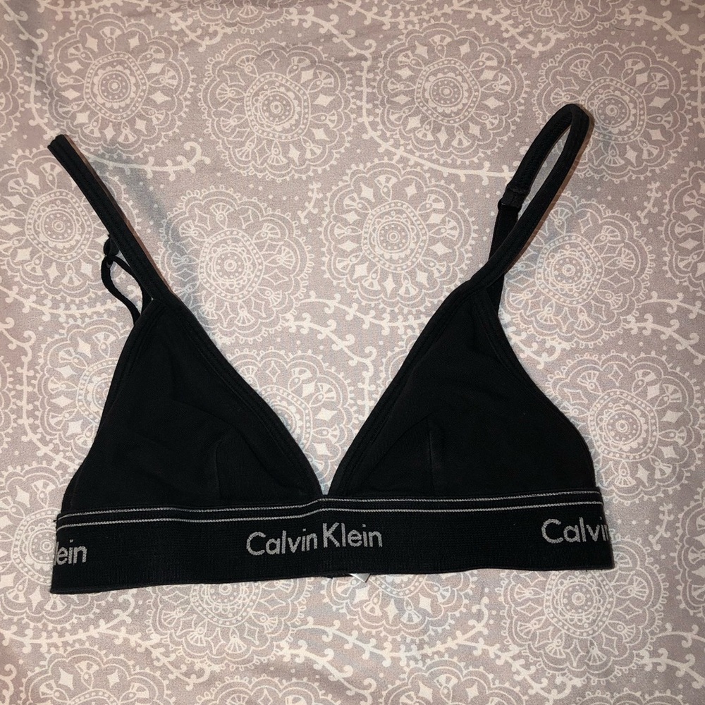 Calvin Klein triangle bralette